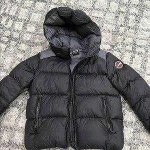 Colmar Boys Grey and Black Coat